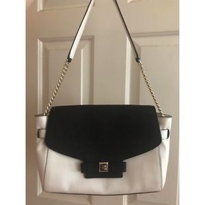 Kate Spade black and White Shoulder Bag